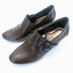 Pierre Dumas Brown chunky high heel Womens 8.5 W